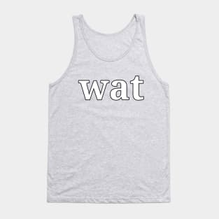 Wat Tank Top